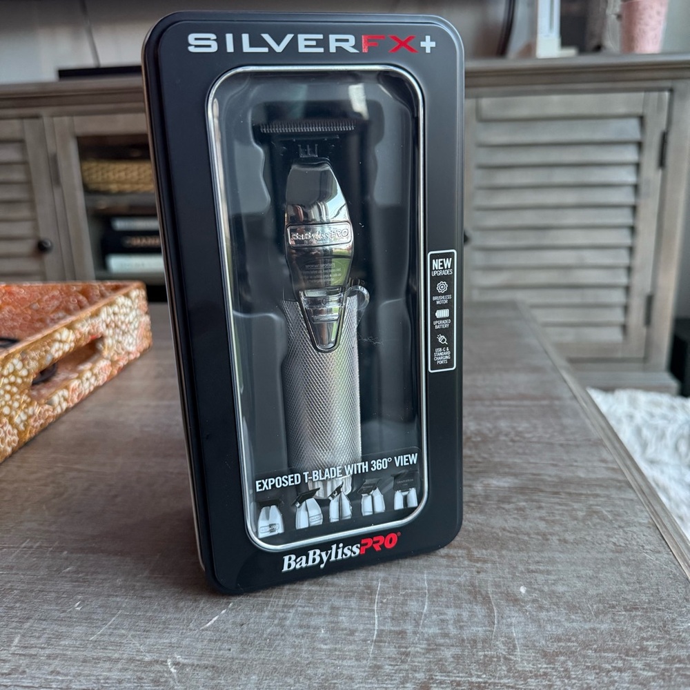 BaBylissPRO Silver FX+ Trimmer new never used